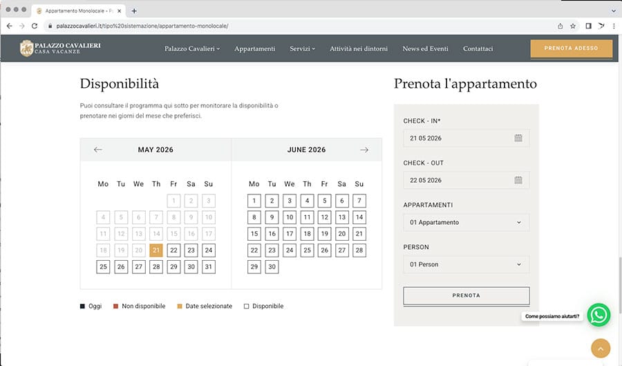 sito prenotazione hotel
