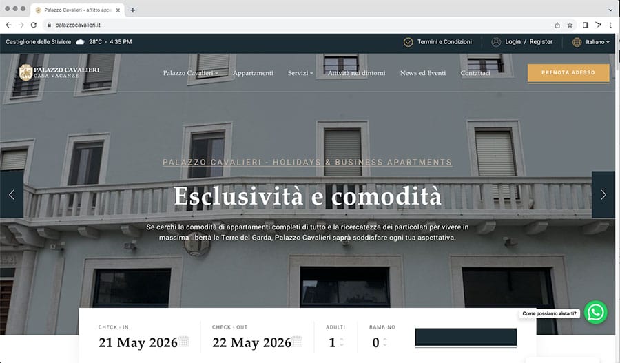 sito prenotazione hotel